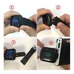 ID116 Smartwatch and Shaving Trimmer